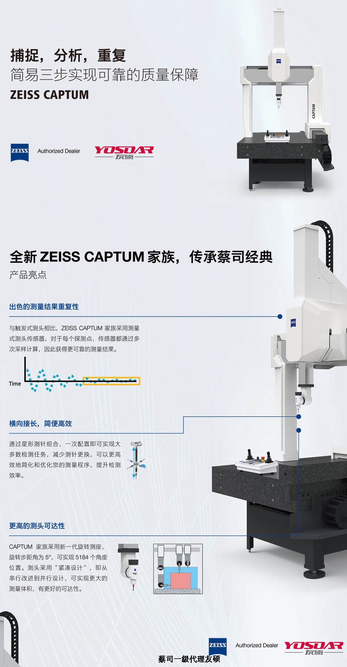 钦州蔡司钦州三坐标CAPTUM